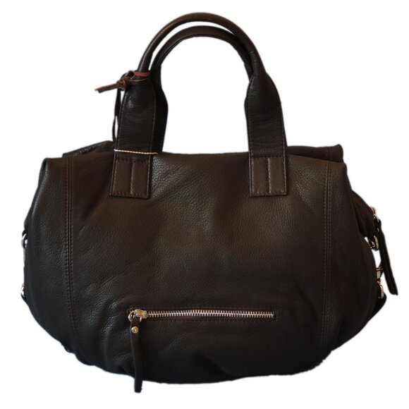 Bruno Rossi Deerskin Satchel/Shoulder Bag - Picture 3 of 6